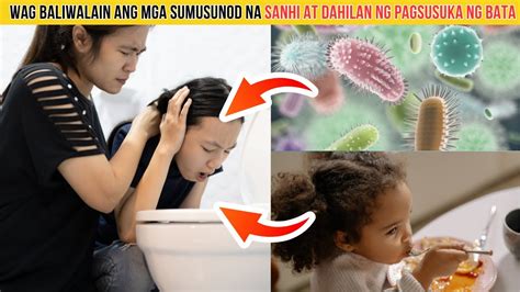 dahilan ng pagsusuka ng bata